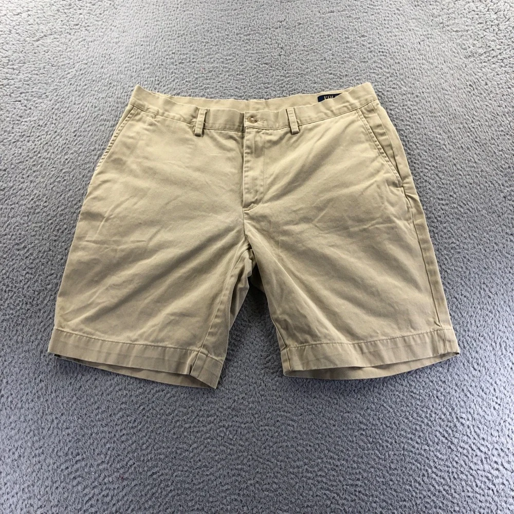 Polo Ralph Lauren Shorts Mens 34 Khaki Classic Fit 9